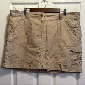 Lands End Cargo Mini Skort